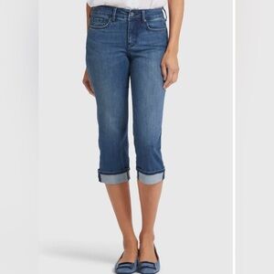 NYDJ Marilyn Cool Embrace Straight Crop Jeans 4